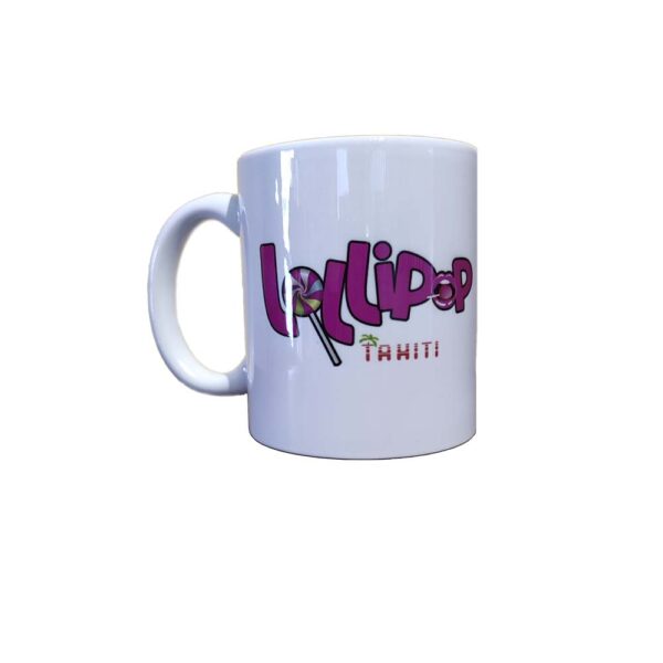 Mug blanc Lollipop Tahiti